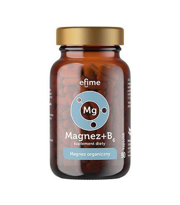 Efime Magnez+B6, 90 kaps., cena, wskazania, opinie - ważny do 2025-09-04