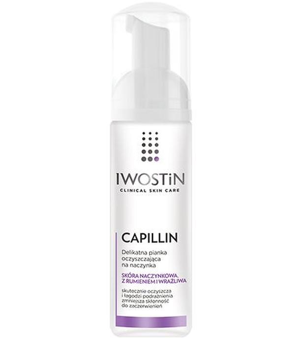 IWOSTIN CAPILLIN Oczyszczająca pianka na naczynka - 165 ml