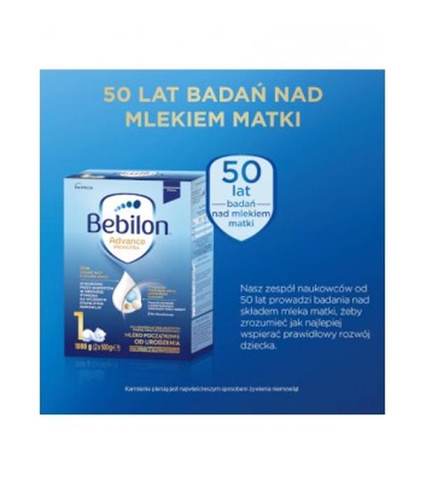 Bebilon Advance Pronutra 1, mleko początkowe od urodzenia, proszek, 1000 g (2 x 500 g)