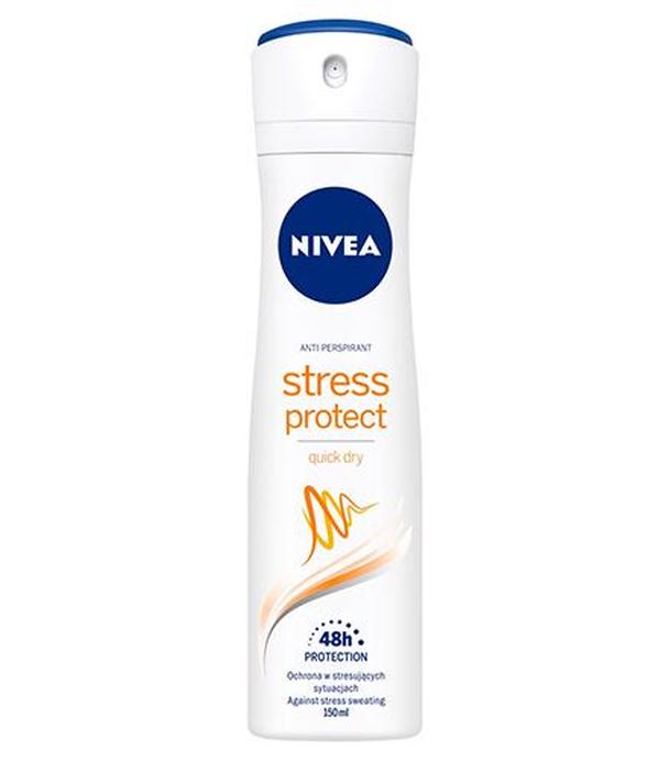 Nivea Stress Protect Quick Dry Antyperspirant damski 48 h - 150 ml - cena, opinie, skład