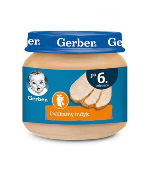GERBER Obiadek delikatny indyk po 6. miesiącu - 80 g - cena, opinie, skład