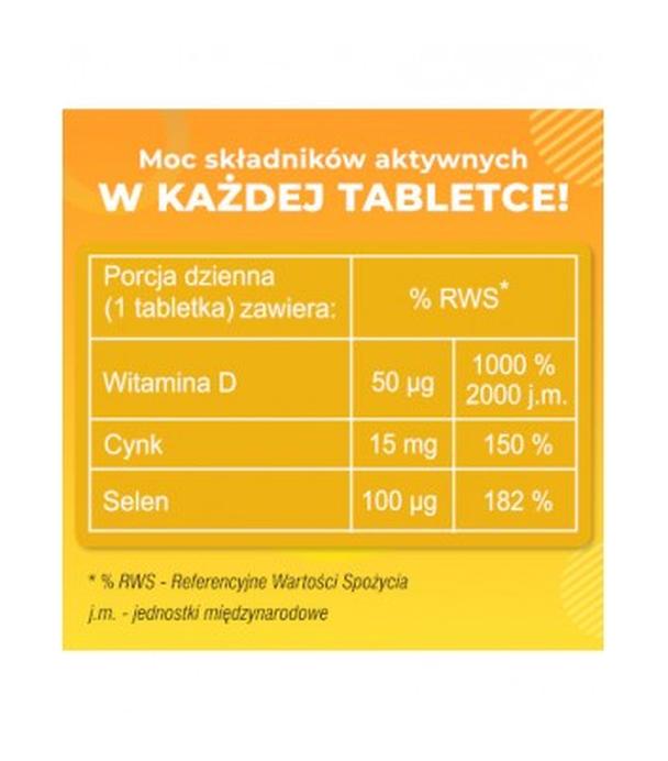Domowa Apteczka Witamina D3 z cynkiem i selenem, 60 tabletek