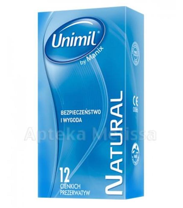 Unimil Natural Prezerwatywy lateksowe - 12 szt. - cena, właściwości, opinie