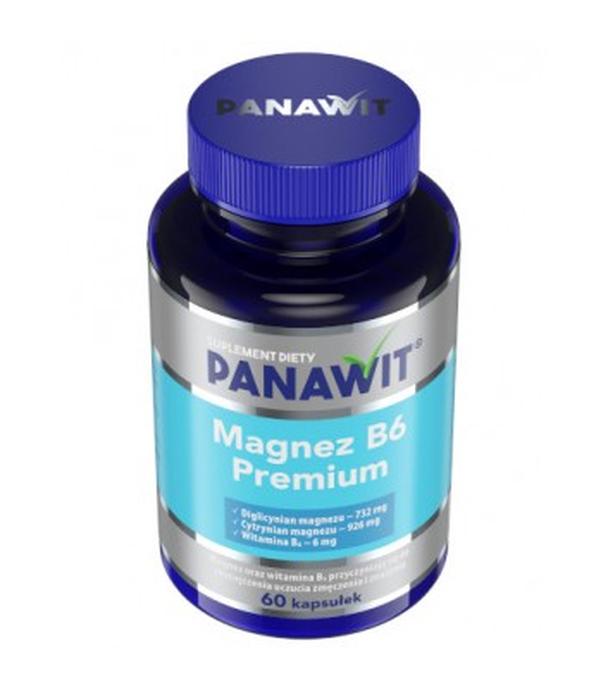 PANAWIT Magnez B6 premium, 60 kapsułek