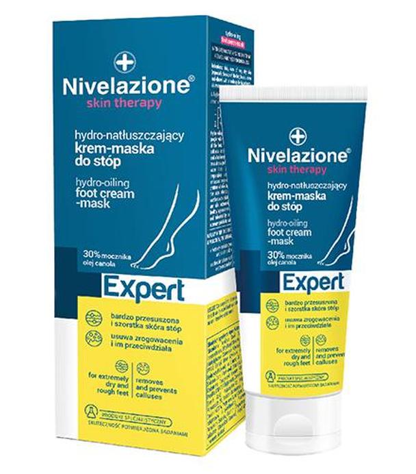 Nivelazione Skin Therapy Expert Hydro-natłuszczający krem-maska do stóp  - 50 ml - cena, opinie, właściwości