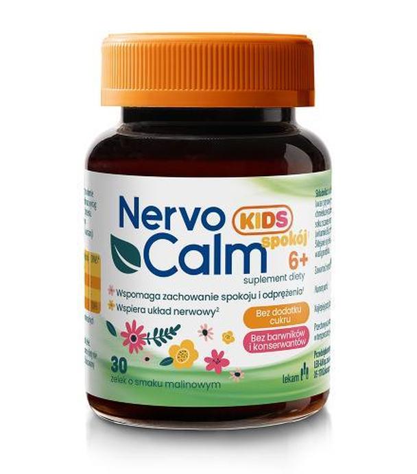 Nervo Calm Spokój Kids 6+, żelki, 30 sztuk