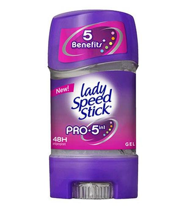 Lady Speed Stick Pro 5 in1 Dezodorant antyperspiracyjny w żelu, 65 g