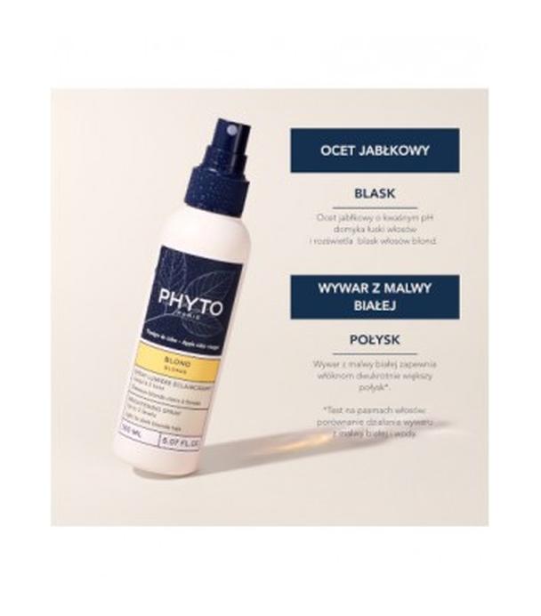 Phyto Blond Spray rozświetlający dla włosów blond, 150 ml