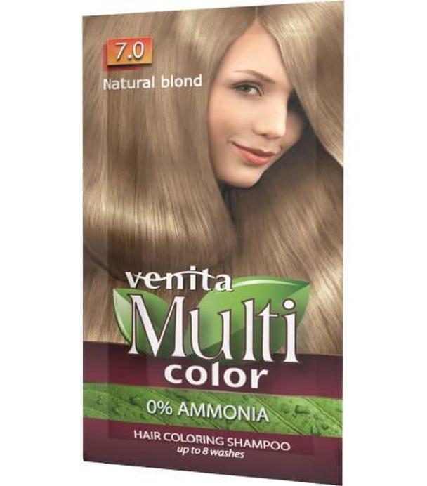 Venita Multi Color, szampon koloryzujący, 7.0 Naturalny Blond, 40 g