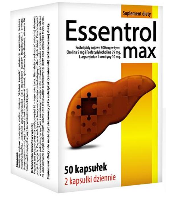MBM Pharma Essentrol Max - 50 kaps. - cena, opinie, dawkowanie