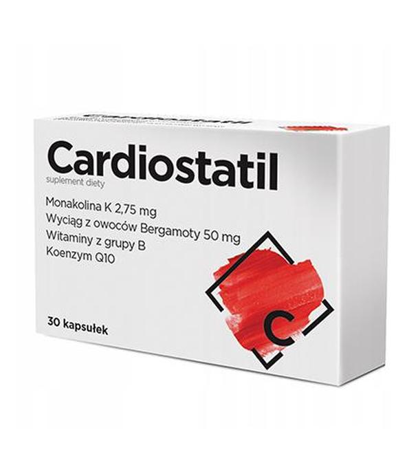 Cardiostatil, 30 kaps., cena, opinie, wskazania
