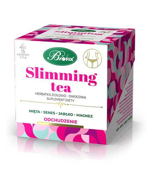 Bifix Slimming tea Herbatka ziołowo - owocowa - 15 sasz. - cena, opinie, właściwości