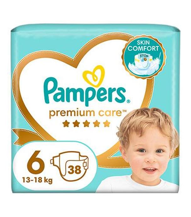 Pampers Pieluchy Premium Care rozmiar 6, 38 sztuk pieluszek