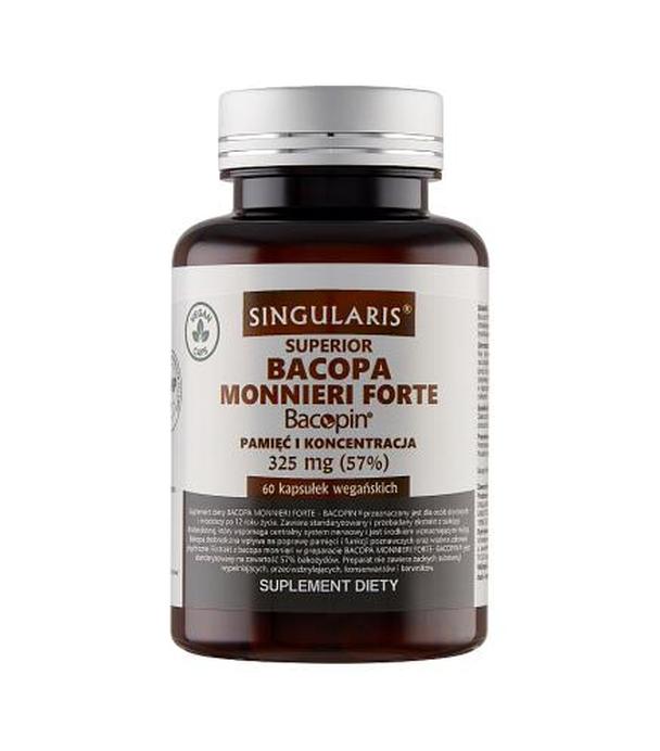 Singularis Superior Bacopa Monnieri Forte - Bacopin 325 mg - 60 kapsułek