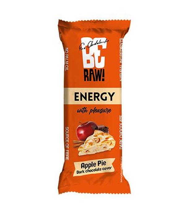 BeRAW! Energy Baton energetyczny Apple Pie, szarlotka, gorzka czekolada, 40 g - ważny do 2025-03-31