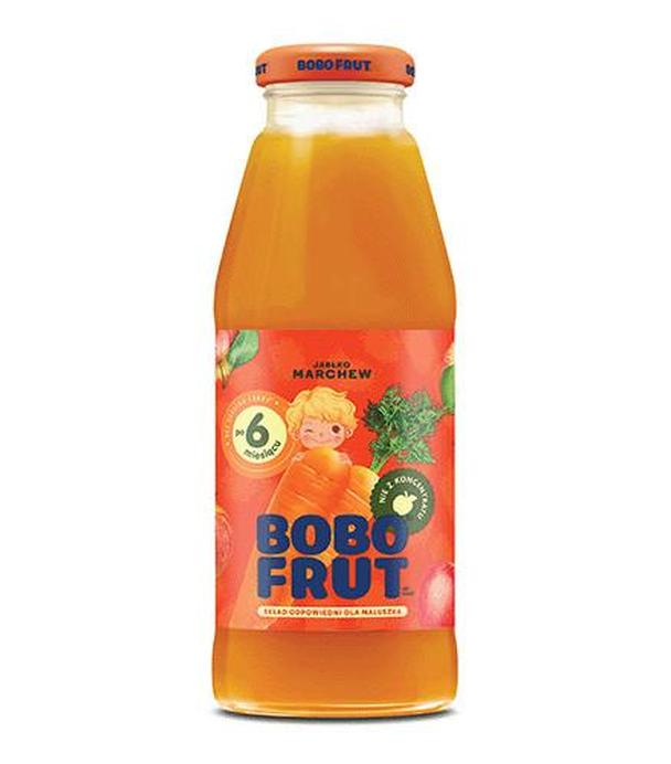 Bobo Frut Nektar jabłko marchew po 6 miesiącu, 300 ml