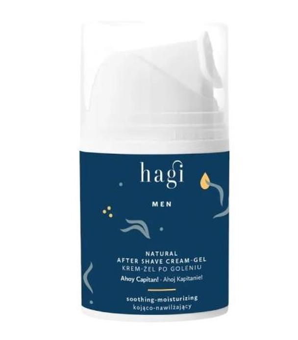 Hagi Nawilżający krem-żel do twarzy Ahoj Kapitanie, 50 ml