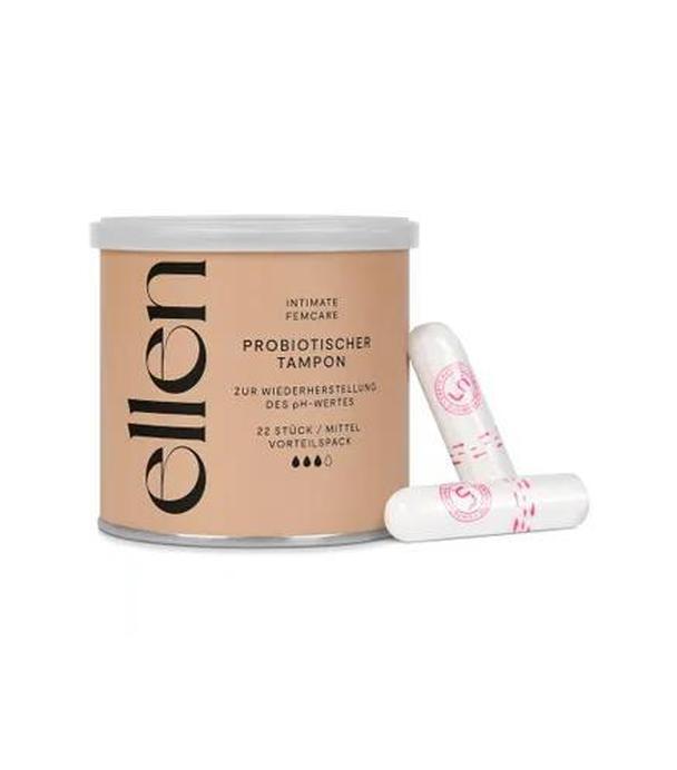 Ellen Normal tampony probiotyczne 22 sztuki