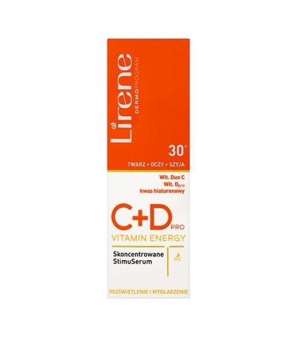 Lirene  C+D PRO Vitamin Energy Skoncentrowane StimuSerum - 30 ml - cena, opinie, właściwości
