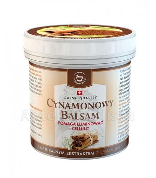 HERBAMEDICUS Cynamonowy balsam - 250 ml. Na cellulit. - ważny do 2025-09-27