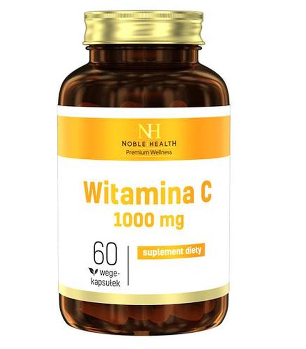 NOBLE HEALTH Witamina C 1000 mg - 60 kaps.  - ważny do 2025-02-28