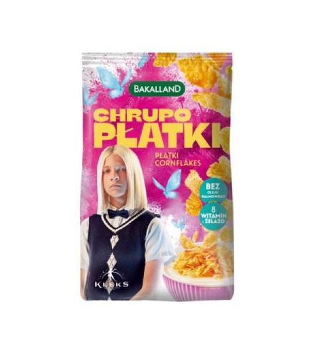 Bakalland KLEKS Chrupo Płatki cornflakes wzbogacone w witaminy i żelazo, 250 g