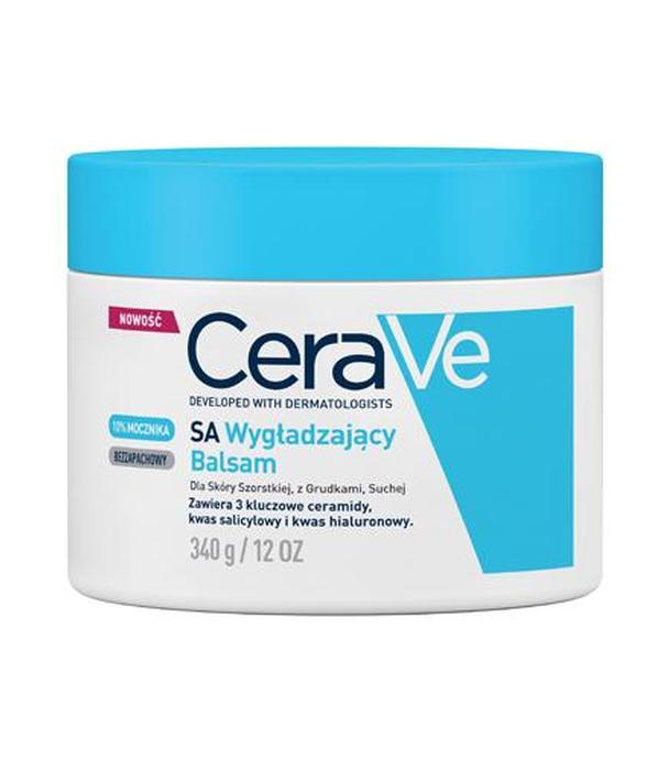 CeraVe SA, wygładzający balsam do skóry suchej, 340 g