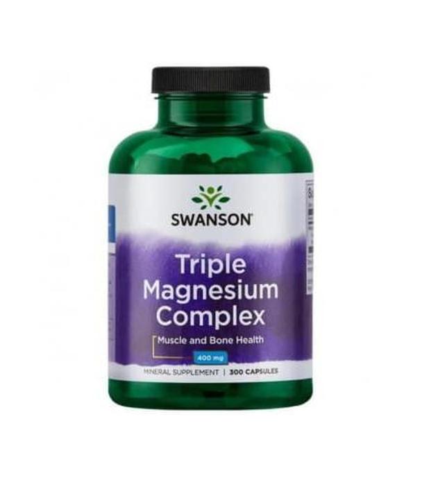 SWANSON Triple Magnesium Complex - 300 kaps.