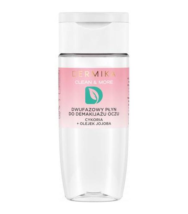 Dermika Clean & More Dwufazowy płyn do demakijażu oczu - 125 ml - cena, opinie, właściwości
