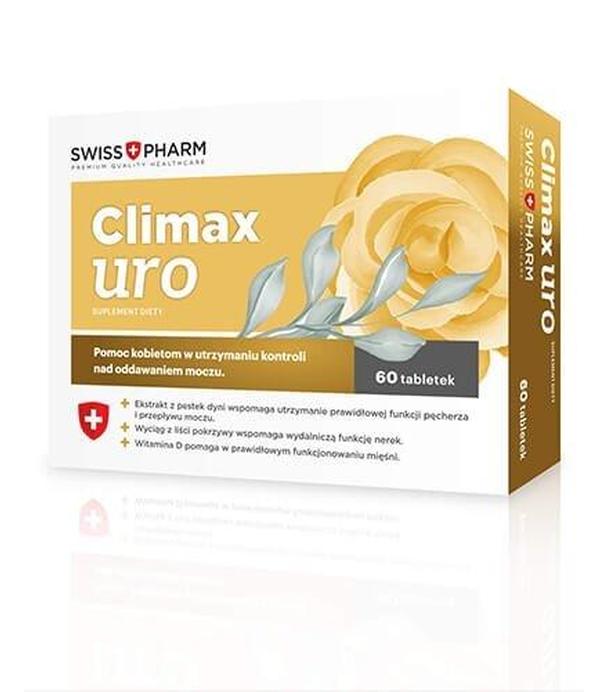 SwissPharm Climax Uro, tabletki, 60 sztuk