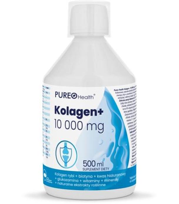 PUREO Health Kolagen+ 10 000 mg, 500 ml