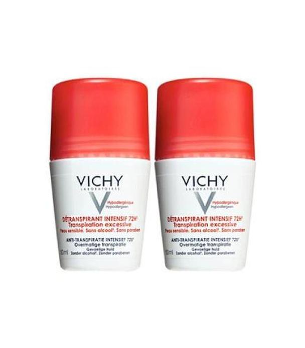 Vichy Deo Antyperspirant 72h stress resist roll-on, 2 x 50 ml