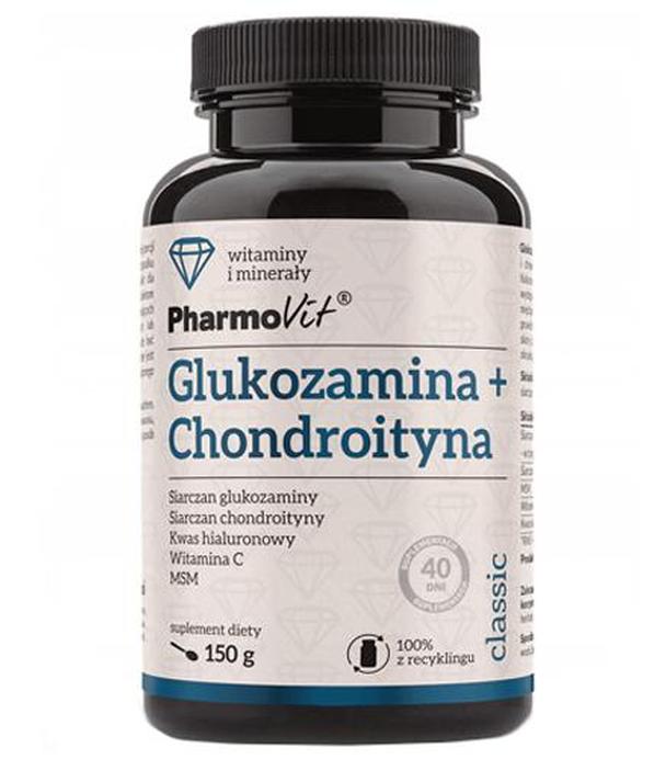 Pharmovit Glukozamina + Chondroityna, 150 g, cena, opinie, dawkowanie