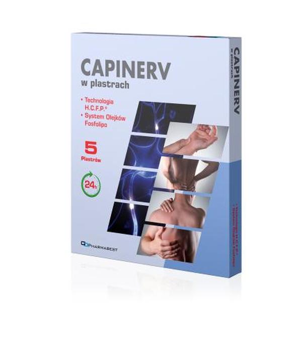 Capinerv w plastrach, 5 sztuk