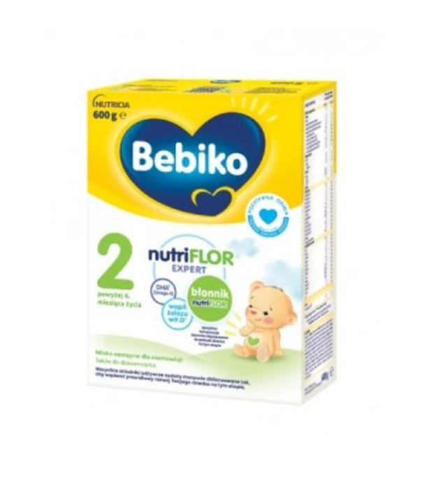 Bebiko 2 Nutriflor Expert, mleko następne dla niemowląt powyżej 6. miesiąca życia, 600 g