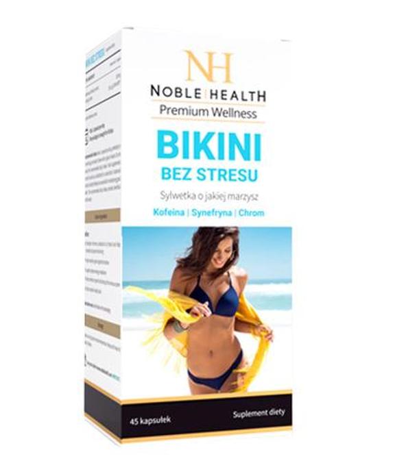 NOBLE HEALTH Bikini bez stresu - 30 kaps. - odchudzanie, utrata wagi - cena, opinie, wskazania