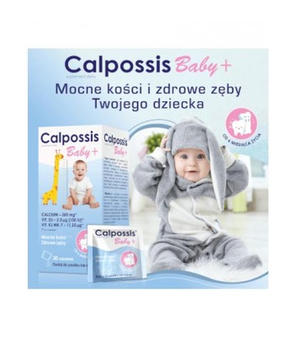 Darmowa Apteczka, Calpossis Baby+, proszek, 30 saszetek
