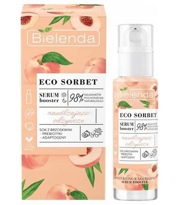 Bielenda Eco Sorbet Brzoskwinia Serum booster nawilżająco - odżywcze - 30 ml - cena, opinie, stosowanie