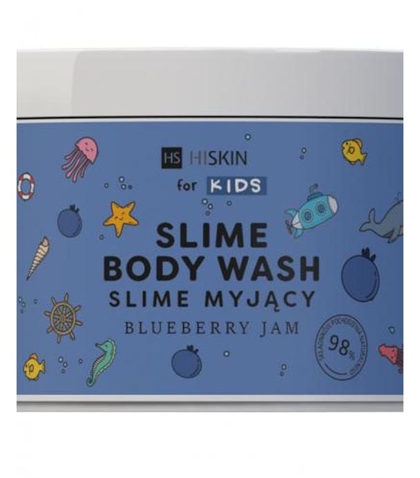 Hiskin Kids Slime dla dzieci do kąpieli niebieski, 150 ml