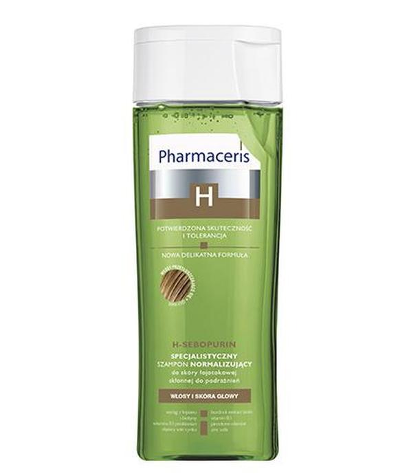 PHARMACERIS H SEBOPURIN Specjalistyczny szampon normalizujący do skóry łojotokowej, 250 ml