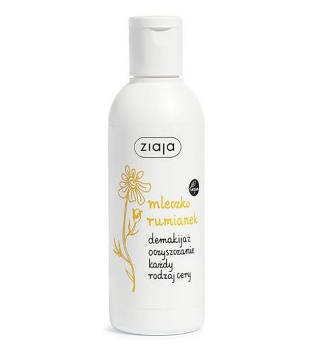 Ziaja Rumianek Mleczko do demakijażu - 200 ml - cena, opinie, stosowanie