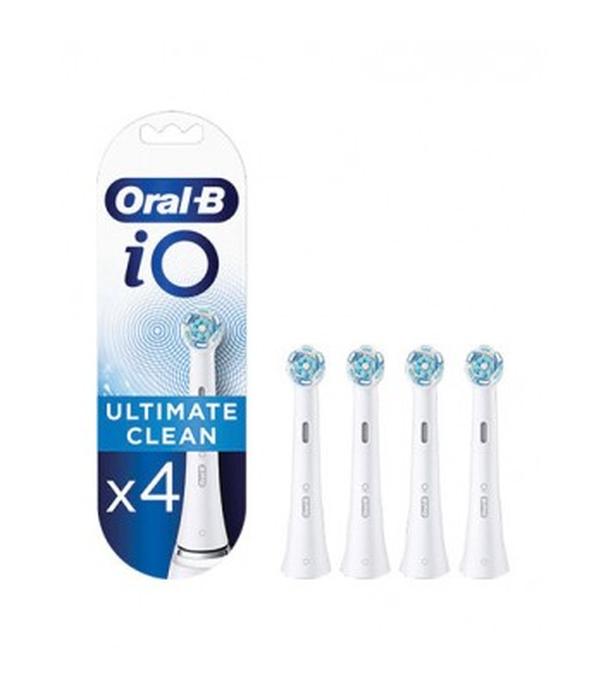 Oral-B iO Ultimate Clean Końcówki do szczoteczki elektrycznej, 4 sztuki