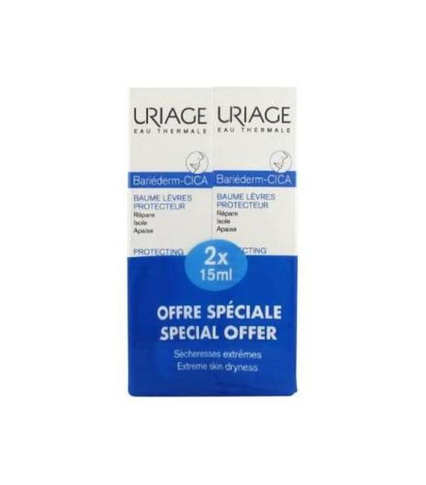 Uriage Bariederm Balsam do spierzchniętych ust 2x 15 ml [DWUPAK] - ważny do 2025-09-30