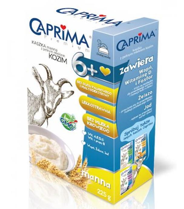 CAPRIMA PREMIUM Kaszka manna z pełnym mlekiem kozim 6+, 225 g