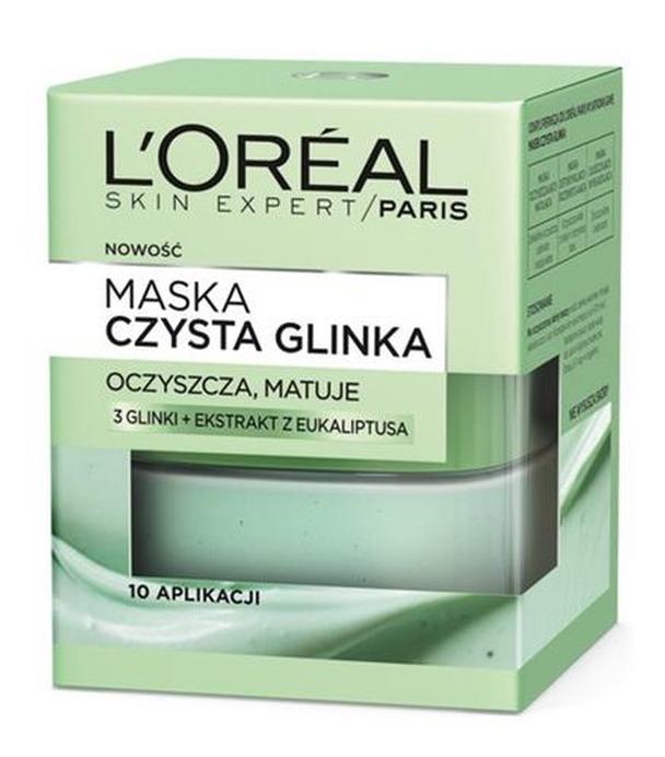 L'ORÉAL SKIN EXPERT CZYSTA GLINKA Maska oczyszczająca do twarzy - 50 ml