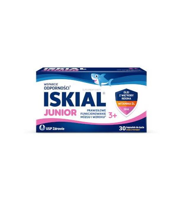 ISKIAL JUNIOR kapsułki do żucia, 30 kapsułek