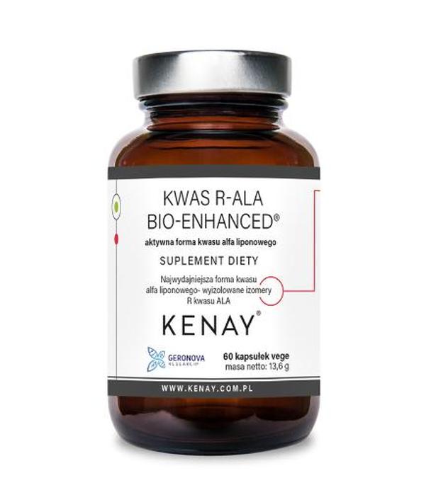 Kenay, Kwas R-ALA Bio-Enhanced, kapsułki, 60 sztuk