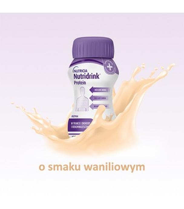 Nutridrink Protein, napój o smaku wanilia, 4 x 125 ml