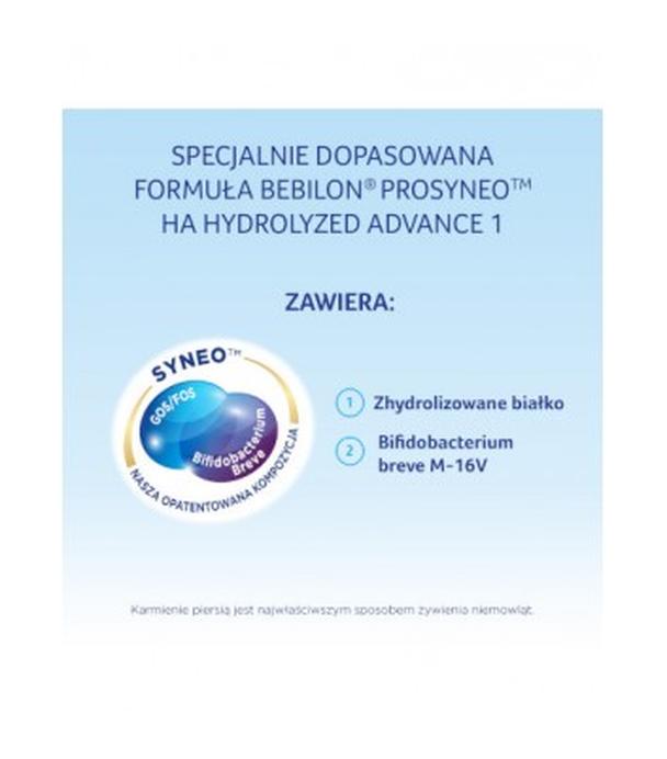 Bebilon Prosyneo HA 1, mleko początkowe dla niemowląt od urodzenia, 400 g - ważny do 2025-09-10