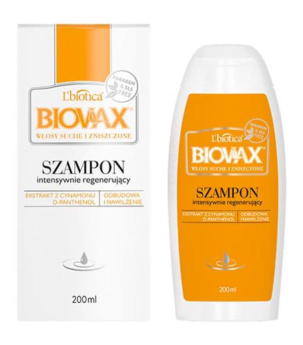 BIOVAX DO WŁOSÓW SUCHYCH I ZNISZCZONYCH szampon - 200 ml - cena, opinie, stosowanie